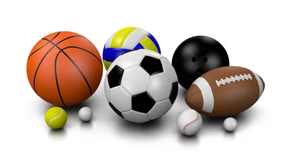 Cercles muraux Sports de balle Sports Balls