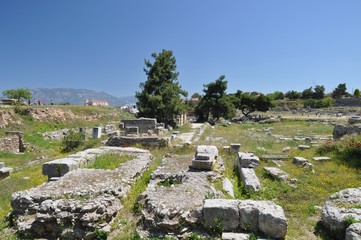 Fototapeta na wymiar Ancient Corinth