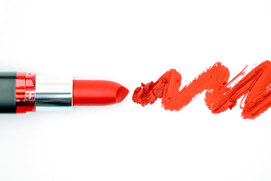 lipstick, isolated on white with clipping path