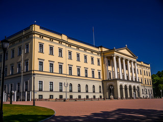 Entrance to the Palace of the King of Norway