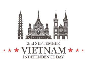 Obraz premium Independence Day. Vietnam