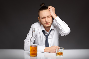 Alcohol dependence in men