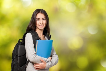 Fototapeta premium High School Student.