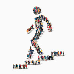 people   man walking  stairs career