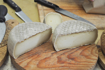 Traditional handmade cheese