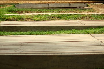 Fototapeta premium wood stair