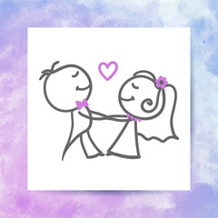 groom and bride