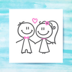 groom and bride