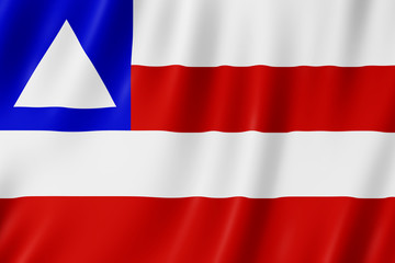 Flag of Bahia state in Brazil