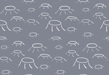 Cartoon style craters seamless texture