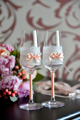 Wedding glasses