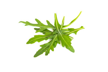 Ruccola raw isolated