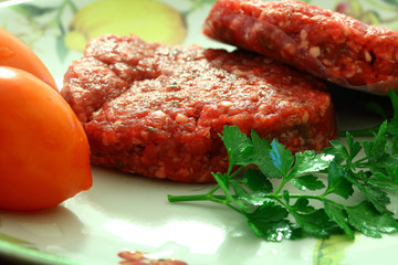 Hamburger pronto da cucinare