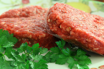 Hamburger crudo