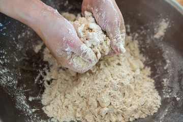 making apple pie