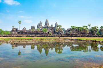 Fototapeta premium Angkor Wat Temple, Siem reap, Cambodia