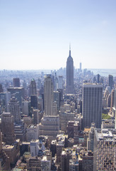 Naklejka premium Skyline Manhattan, Nowy Jork