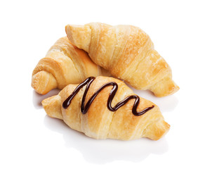Fresh croissants