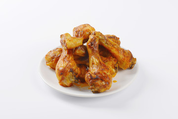 roasted chicken legs