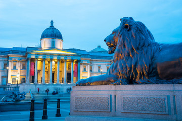 Trafalgar Square, London, UK