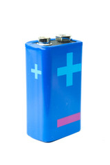 AA Battery on white background