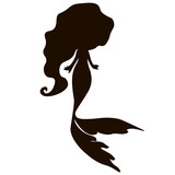 Free Free 347 Curly Hair Mermaid Svg SVG PNG EPS DXF File