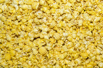 Popcorn close-up