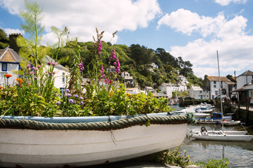 Boat Filled With Flowers © Springfield Gallery