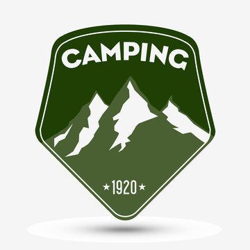 Kamp yapmak, Rozet