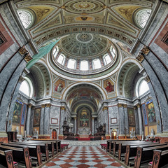 Obraz premium Interior of Esztergom Basilica, Hungary