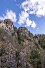 Fototapeta na wymiar Cheddar Gorge in England