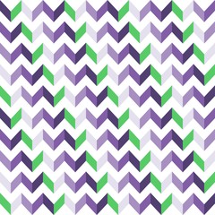 Purple Chevron Seamless Pattern