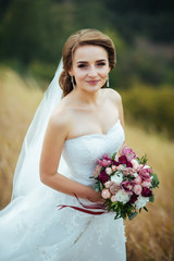 Fototapeta na wymiar Bride portrait