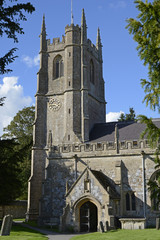 Fototapeta na wymiar Church at Avebury in Wiltshire, England