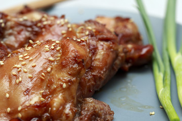 Honey soy chicken