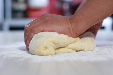 Making Bread Dough
