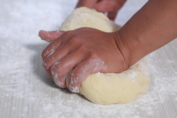 Making Bread Dough