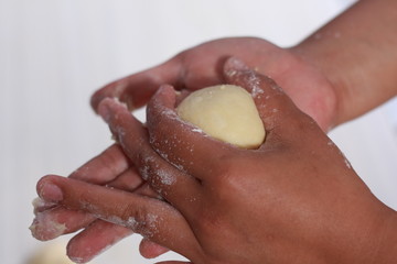 Making Bread Dough