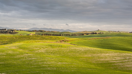 Campagna italiana  in primavera
