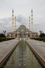 Fototapeta premium Heart of Chechnya mosque