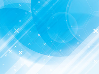 Fototapeta premium abstract technology background with hexagons