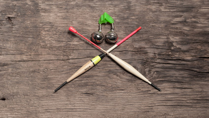 Fishing floats assorted colors. © vulkanov