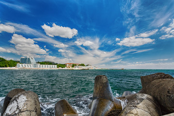 Varna beach on Black sea