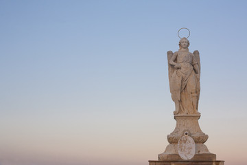 San Rafael Archangel statue, Cordoba, Spain