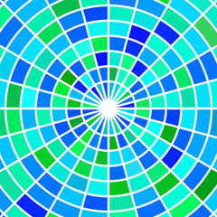 abstract vector stained-glass mosaic background