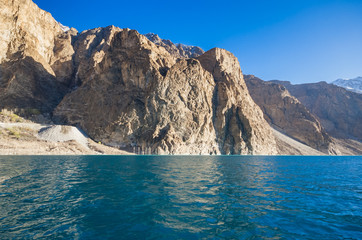 Fototapeta premium Attabad Lake in Northern Pakistan