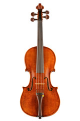 Fototapeta na wymiar Classical violin - isolated (white background)