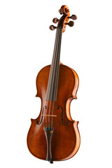 Obraz na płótnie Canvas Classical violin - isolated (white background)