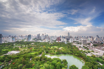 Fototapeta premium Lumpinee garden