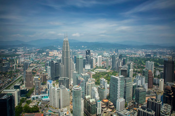 Obraz premium Miasto Kuala Lumpur